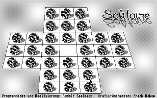 Solitaire atari screenshot